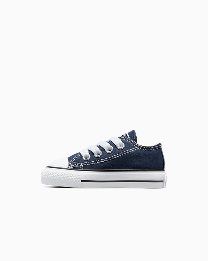 Girls' Converse Chuck Taylor All Star Classic Low Top Shoes Navy | AU 48130L